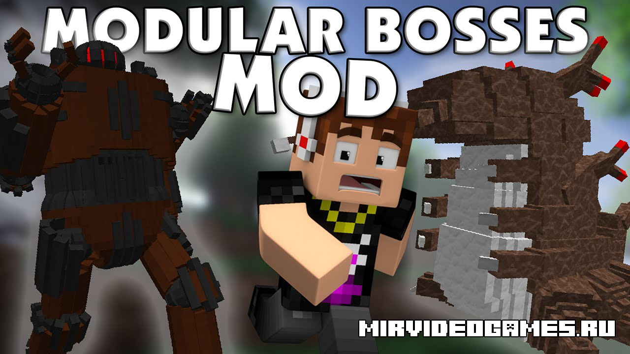 Скачать Мод Modular Bosses для Minecraft 1.8 Бесплатно